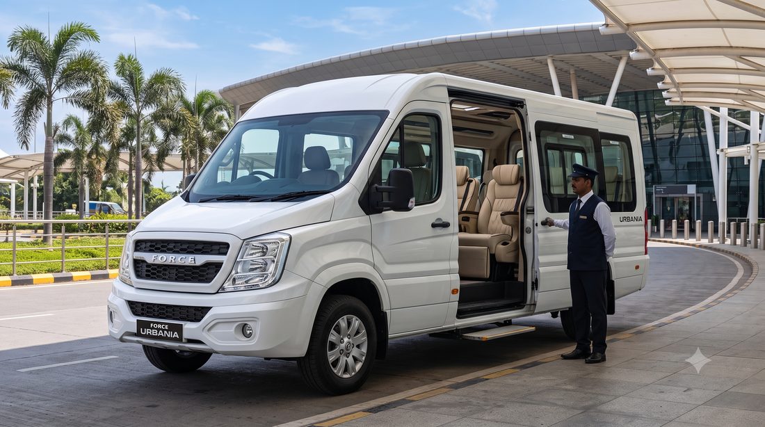 White Force Urbania luxury passenger van