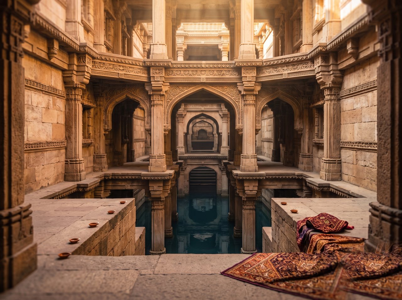 Adalaj Stepwell architecture, Ahmedabad